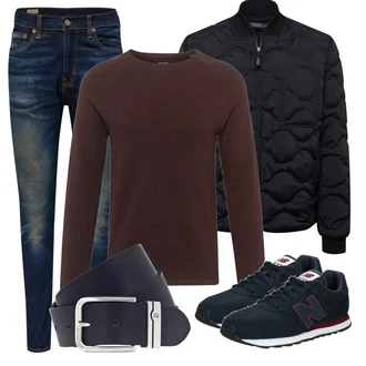 Outfit mit Schwarz Drykorn "Auffälliger Look für den Herbst"