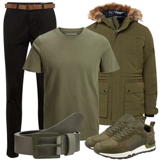 Outfit mit Schwarz Tom Tailor Denim "Auffälliger Look für den Herbst"