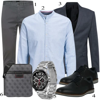 Poslovni Outfiti mit Črna Obleka "Poslovna oblačila"