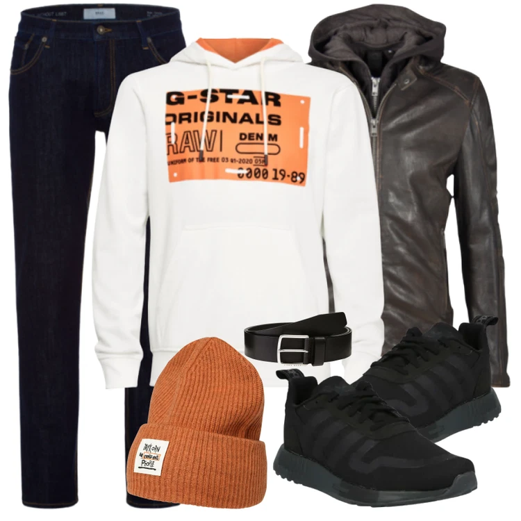 Cooles Herbst Outfit