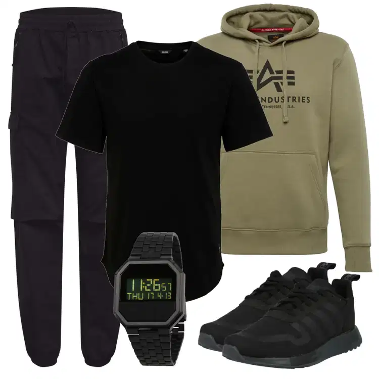 Cooles Herbst Outfit