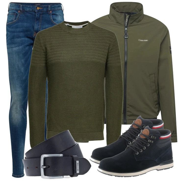 Cooles Herbst Outfit