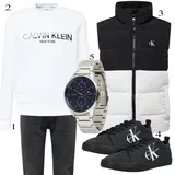 Črna Calvin Klein Jeans Superga outfiti za dame image