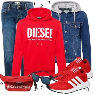 outfit mit Čevlj Superga Adidas Originals "Priložnostna oblačila"