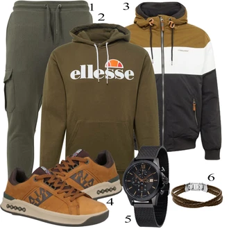 outfit mit Rdeča Pletenina Ellesse "Priložnostna oblačila"