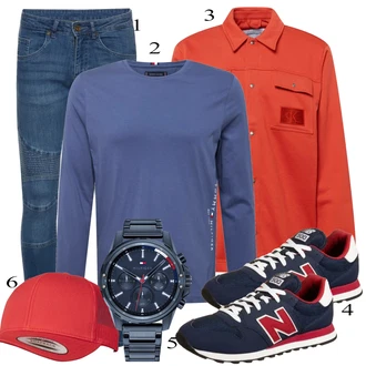 outfit mit Črna Superga New Balance "Priložnostna oblačila"