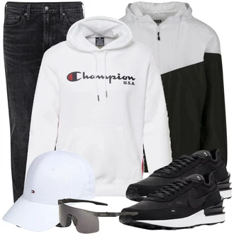 outfit mit Črna Superga Nike Sportswear "Priložnostna oblačila"