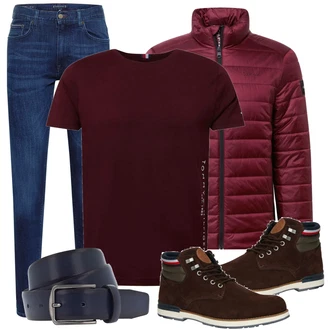 outfit mit Škorenj Tommy Hilfiger "Priložnostna oblačila"