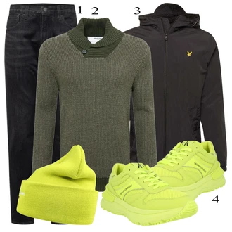 outfit mit Zelena Superga Calvin Klein Jeans "Priložnostna oblačila"