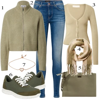 Outfit sa Siva Torba Za Preko Ramena ROXY "Tvoj otmjeni outfit"