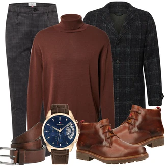 Outfit mit Schwarz Große Größe S.Oliver Black Label "Klassisches Outfit"