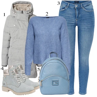 Outfit sa Siva Čizmica Dockers by Gerli "Tvoj otmjeni outfit"