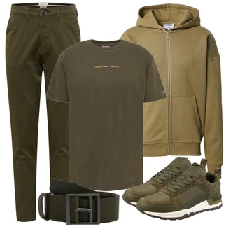 Outfit mit Grün Sneaker Marc O'Polo "Perfekt für den Herbst"