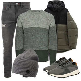Outfit mit Sneaker Columbia "Praktischer Look"