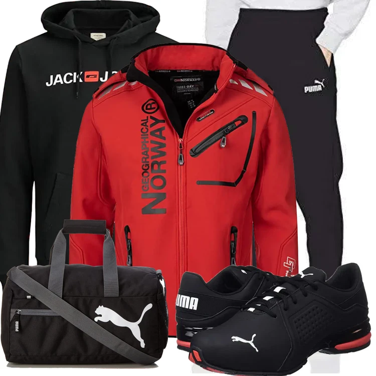 Sportliches Outfit