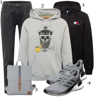 outfit mit Superga Adidas Performance "Priložnostna oblačila"