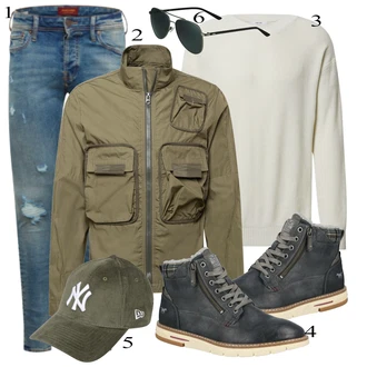 outfit mit Črna Škorenj Mustang "Priložnostna oblačila"