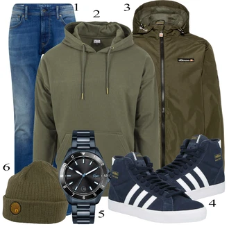 outfit mit Črna Ura Lacoste "Praktičen videz"