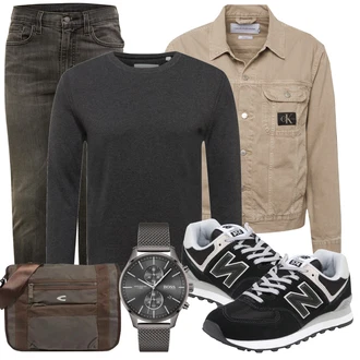 outfit mit Črna Superga New Balance "Vsakdanja oblačila"
