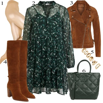 outfit mit Črna Obleka Vila "1"