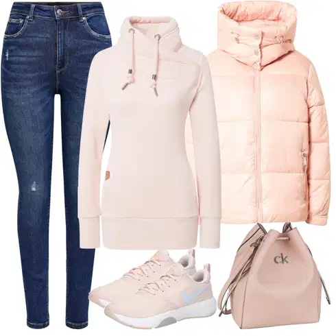 Kombinirajte Pink/Bež/Plava/Siva Sportska Obuća Nike
