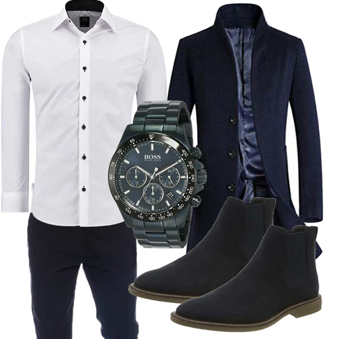 Weiß Accessoire J'S FASHION kombinieren