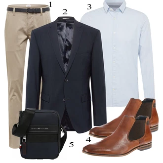Poslovni Outfiti mit Črna Obleka "Poslovna oblačila"