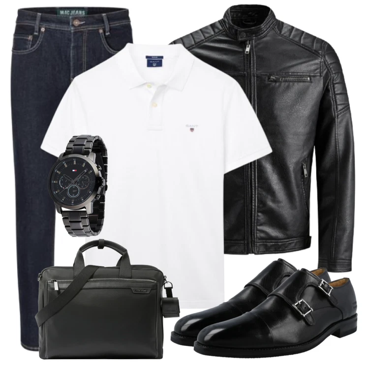 Casual business outfit