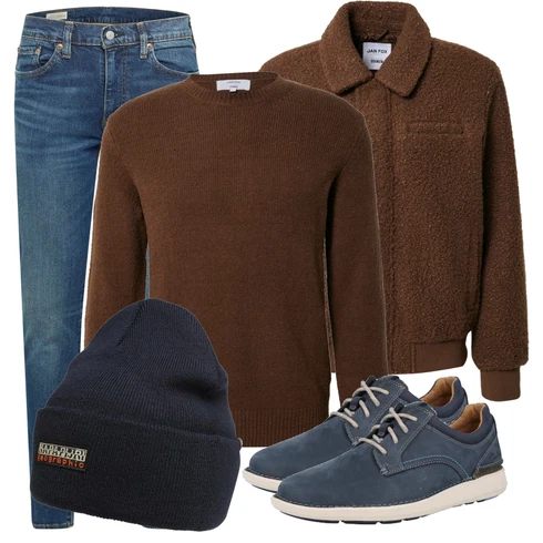 Rot Sommerjacke DAN FOX APPAREL kombinieren