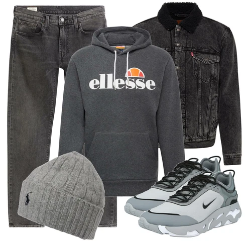 Schwarz Hose levi's kombinieren