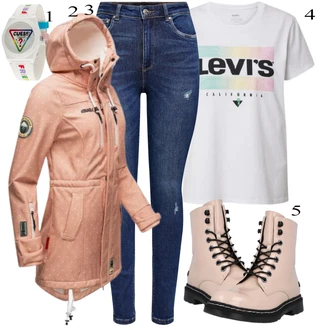 Outfit sa Siva Čizmica Dockers by Gerli "Tvoj otmjeni outfit"