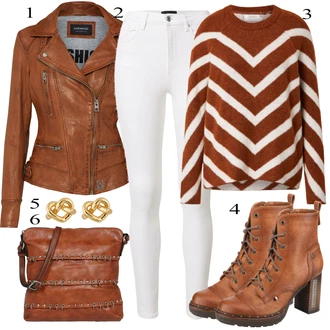 Zimske Outfiti mit Siva/Bela Kavbojke VERO MODA "1"