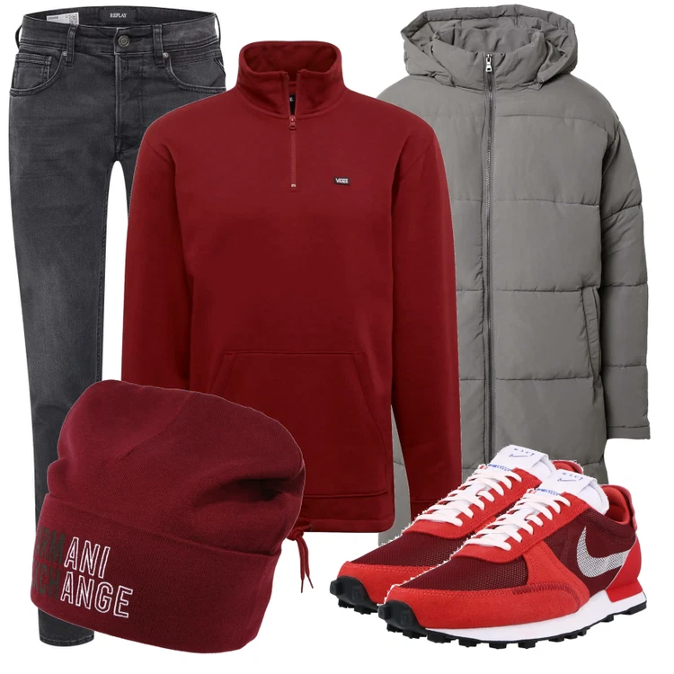 Cooles Herbst Outfit
