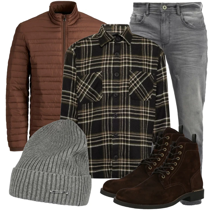 Cooles Herbst Outfit