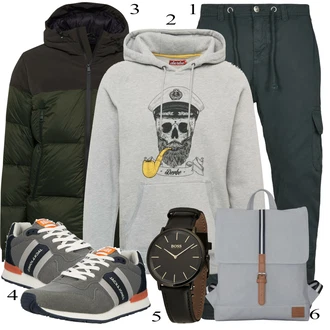outfit mit Superga Jack & Jones "Praktičen videz"