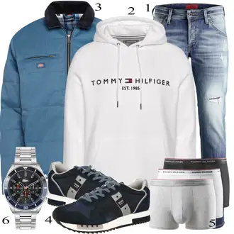 outfit mit Modra Dickies "Vsakdanja oblačila"
