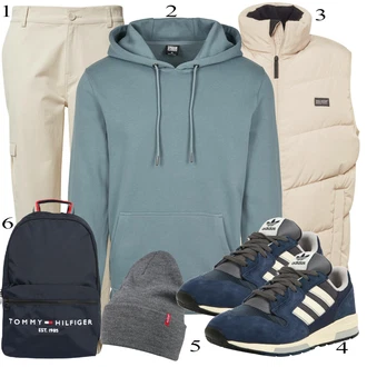 outfit mit Siva Hlače "Priložnostna oblačila"