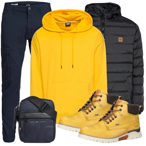 Gelb Schuh Stiefel Fretz Men kombinieren