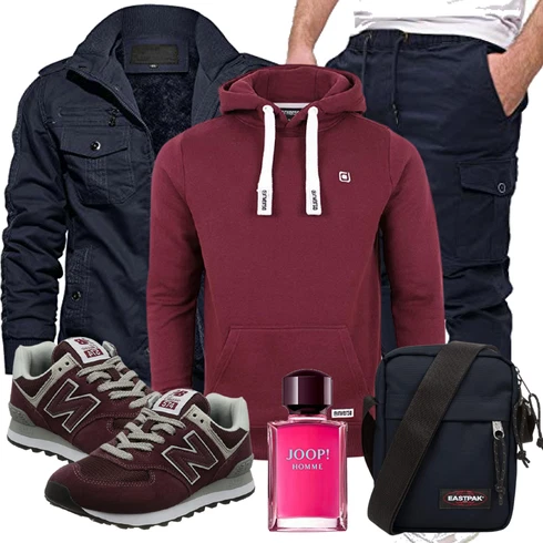 Rot Accessoire JOOP! kombinieren