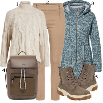 outfit mit Siva Škorenj Tom Tailor "1"