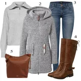 Ležérní Outfity s Džíny na Zimu image