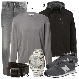 outfit mit Črna Superga New Balance "Priložnostna oblačila"