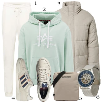 outfit mit Siva Alpha Industries "Priložnostna oblačila"