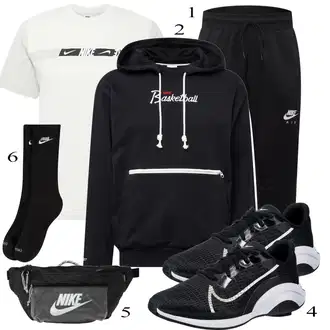 outfit mit Črna Čevlj Superga Nike "Priložnostna oblačila"