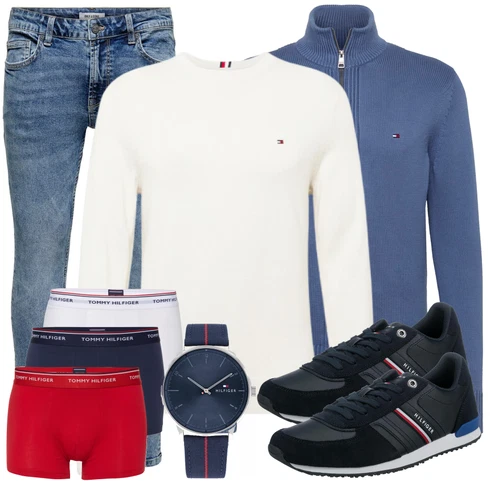 Rot Unterhose Tommy Hilfiger kombinieren mit Rot Unterwäsche Unterhose Tommy Hilfiger