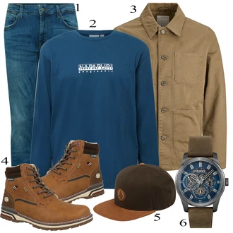 outfit mit Rjava Superga Dockers by Gerli "Priložnostna oblačila"