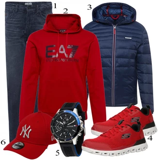 outfit mit Siva Superga Skechers "Priložnostna oblačila"