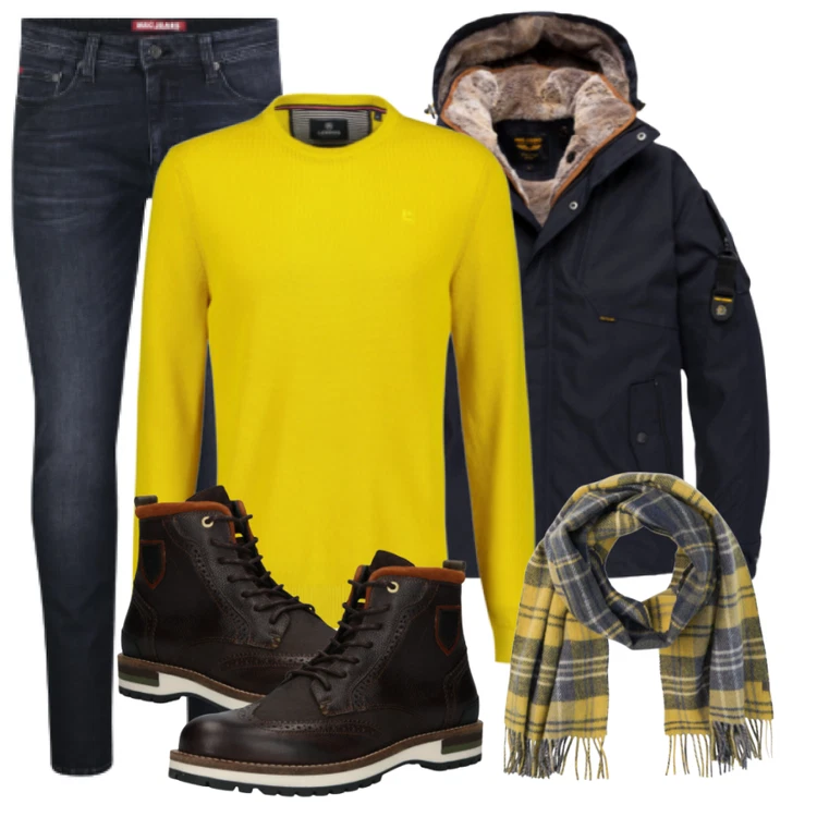 Herbstlicher Look