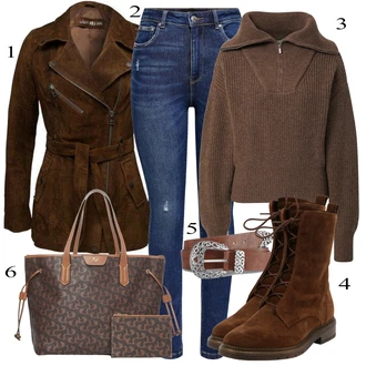 Outfit s Kozačka Gabor "Trendový podzimní outfit"