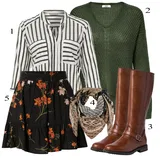 Kombinace Hnědých Šálů image